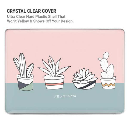 Succulent Sketch MacBook Air 15in (2023-2025) Case plus Skin